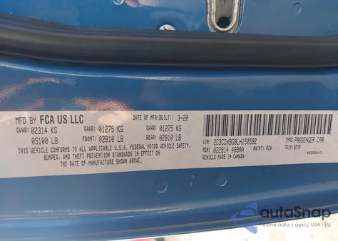 2020 Dodge Charger Sxt Rwd from USA, damaged, VIN 2C3CDXBG8LH150592